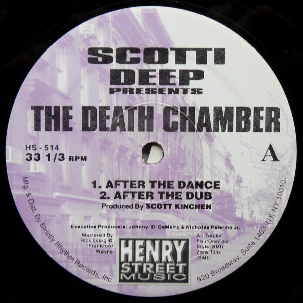 Scotti Deep : The Death Chamber (12")