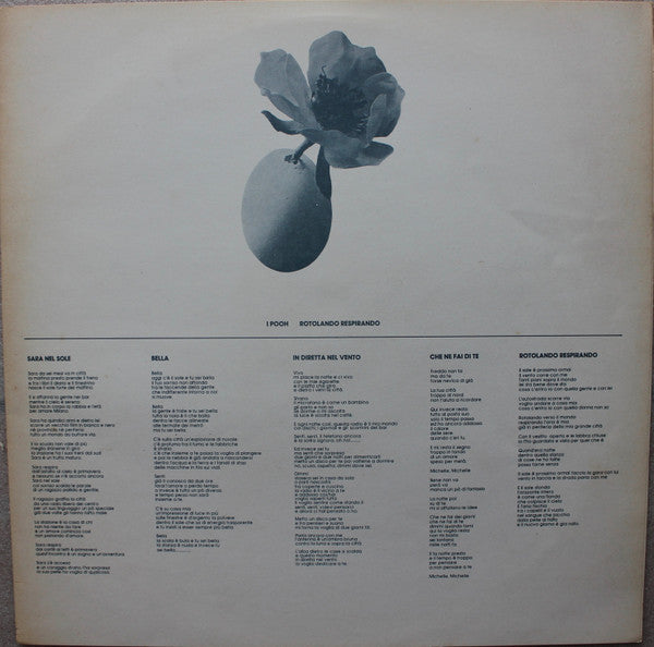 I Pooh* : Rotolando Respirando (LP, Album, RE)