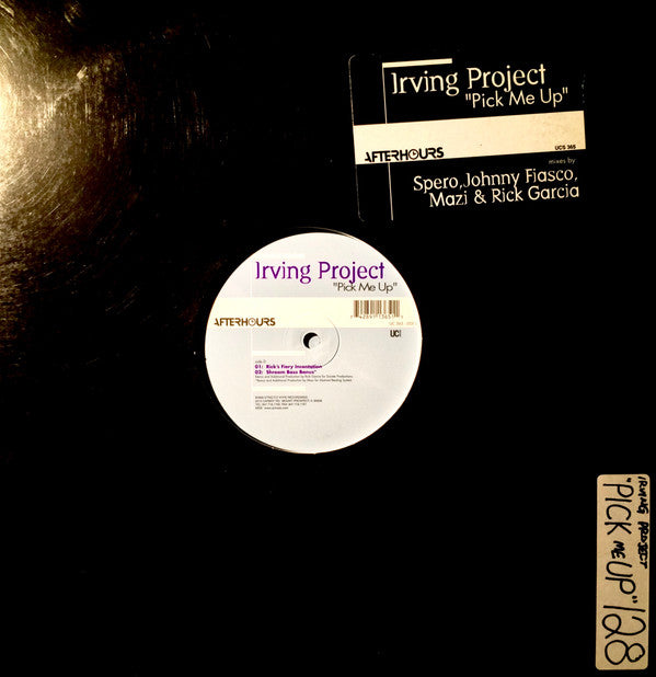 Irving Project : Pick Me Up (2x12")
