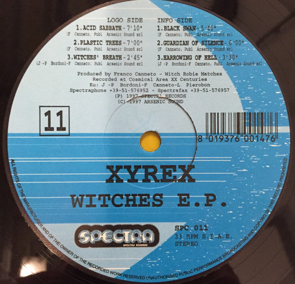 Xyrex : Witches EP (12", EP)