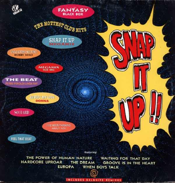 Various : Snap It Up Compilation (LP, Comp, Mixed)