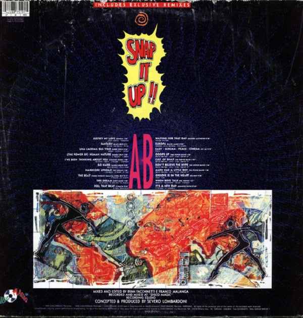 Various : Snap It Up Compilation (LP, Comp, Mixed)