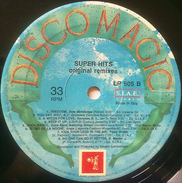 Various : Super Hits Vol.1 (LP, Comp, Mixed)