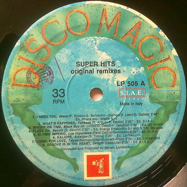 Various : Super Hits Vol.1 (LP, Comp, Mixed)