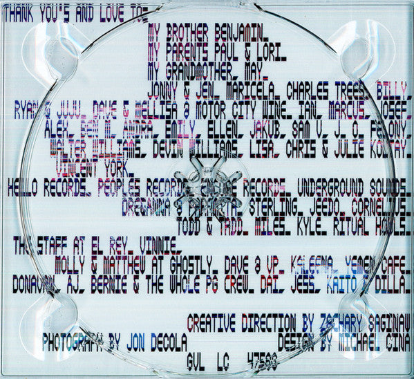 Shigeto : The New Monday (CD, Album, Dig)