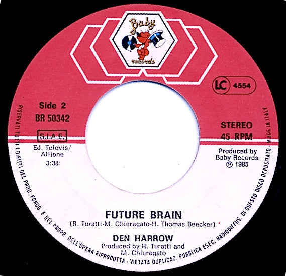 Den Harrow : Future Brain (Another Mix) (7", Single)