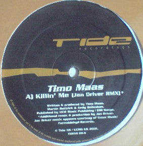 Timo Maas : Killin' Me (12")