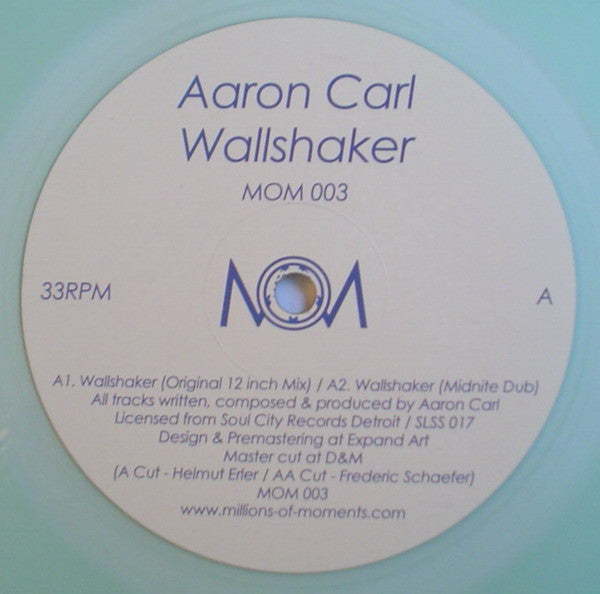 Aaron-Carl : Wallshaker (12", Cle)