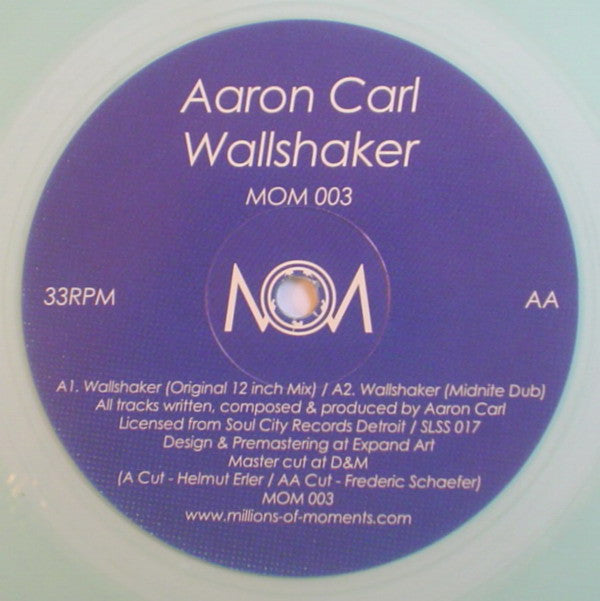 Aaron-Carl : Wallshaker (12", Cle)