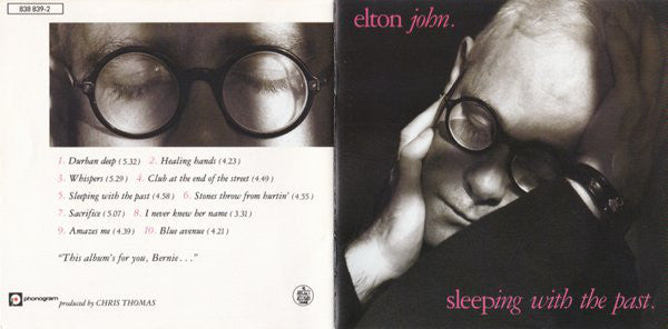 Elton John : Sleeping With The Past (CD, Album)