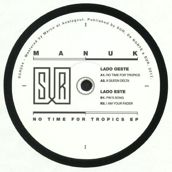 Manuk : No Time For Tropics  (12", EP)