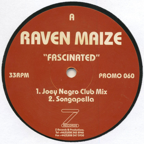 Raven Maize : Fascinated (12")