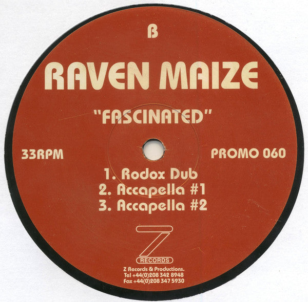 Raven Maize : Fascinated (12")