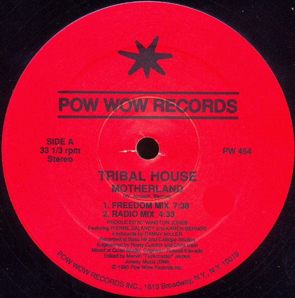 Tribal House : Motherland (12")