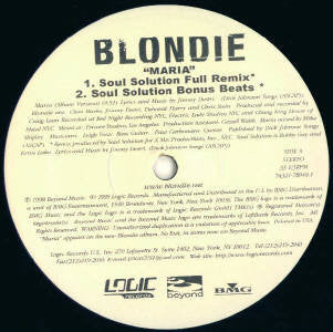 Blondie : Maria (12", Maxi)