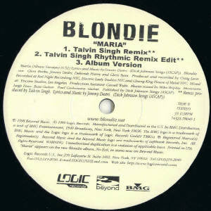 Blondie : Maria (12", Maxi)