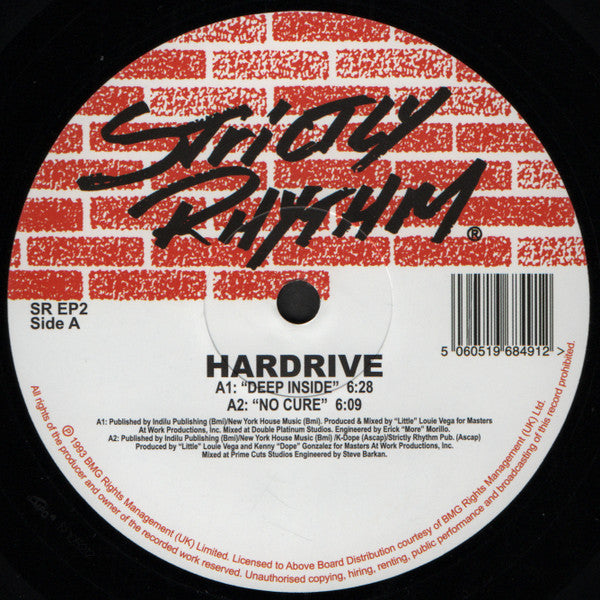 Hardrive : Deep Inside (12", EP, RE, RM)