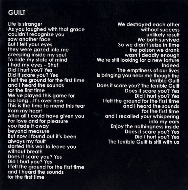 Criminal Asylum : Choice (CD, Album)