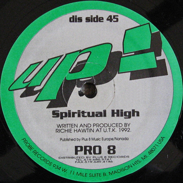 UP! : Spiritual High (12", Gre)