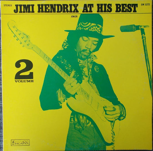 Jimi Hendrix : Jimi Hendrix At His Best (Volume 2) (LP)
