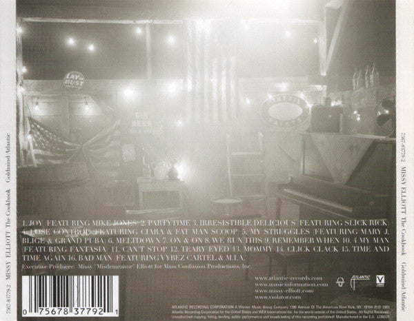 Missy Elliott : The Cookbook (CD, Album, Enh)