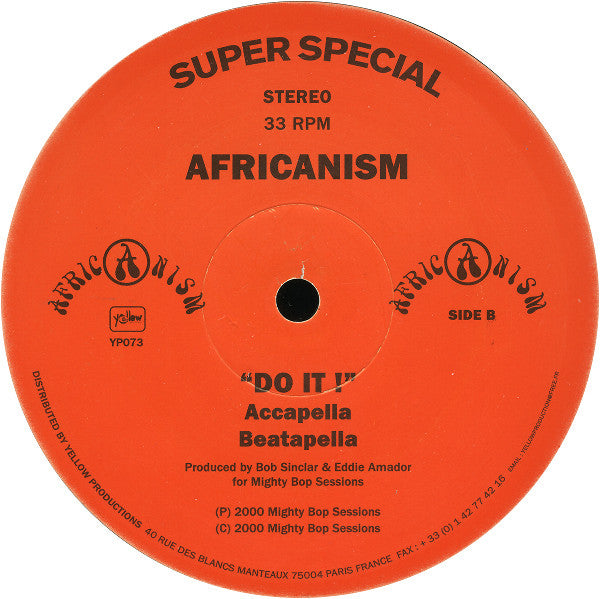 Africanism : Do It ! (12")