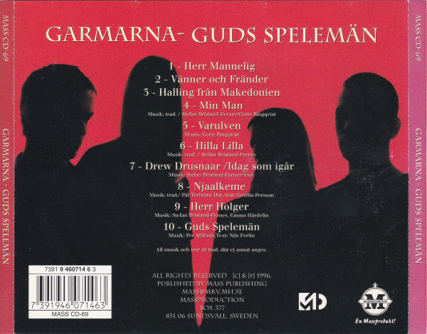 Garmarna : Guds Spelemän (CD, Album)