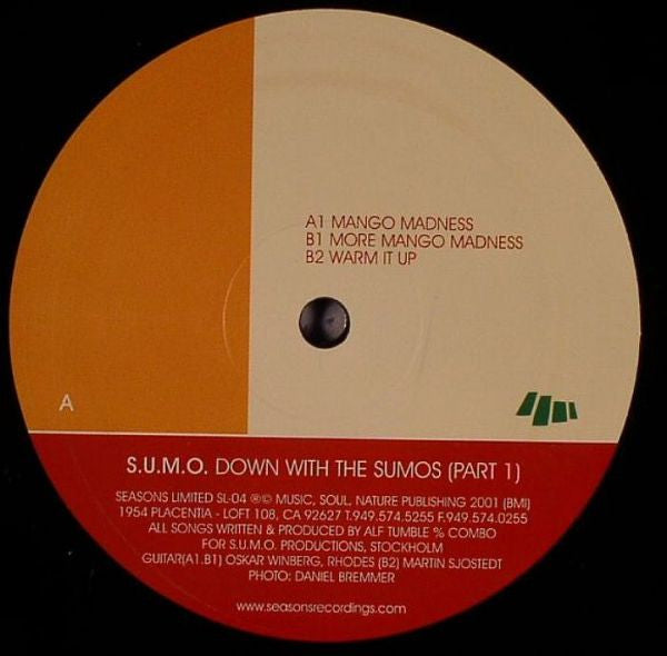 S.U.M.O. : Down With The Sumo's (Part 1) (12")