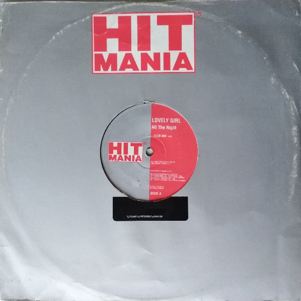 Lovely Girl : All The Night (12")