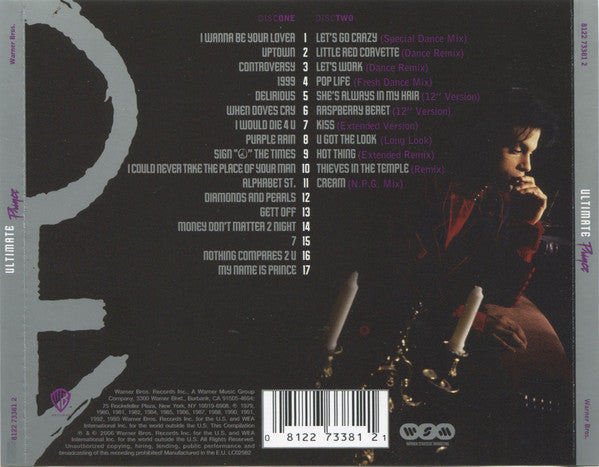Prince : Ultimate (2xCD, Comp, Sli)