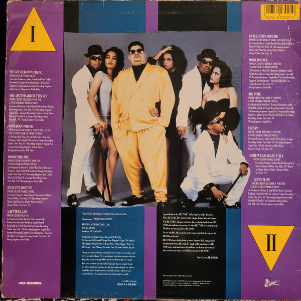 Heavy D. & The Boyz : Big Tyme (LP, Album, Glo)