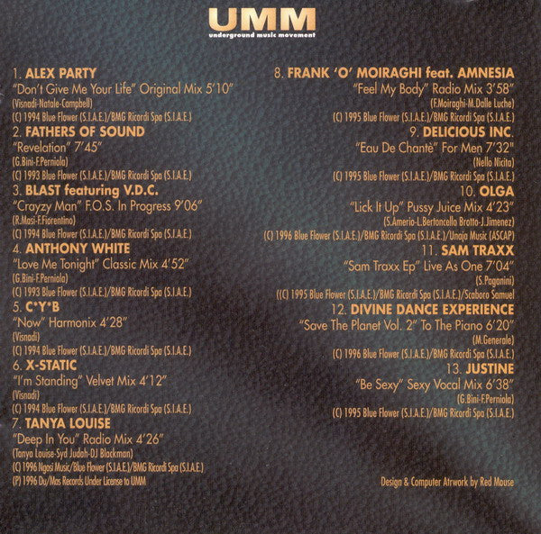 Various : UMM - Underground Music Movement - The Best Of The Best (CD, Comp)