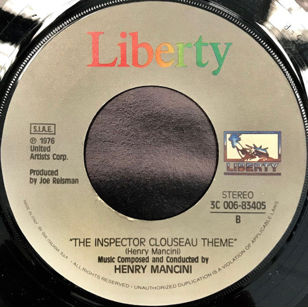 Henry Mancini : The Trail Of The Pink Panther (7", Single)