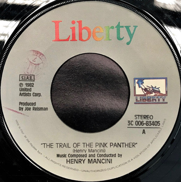 Henry Mancini : The Trail Of The Pink Panther (7", Single)