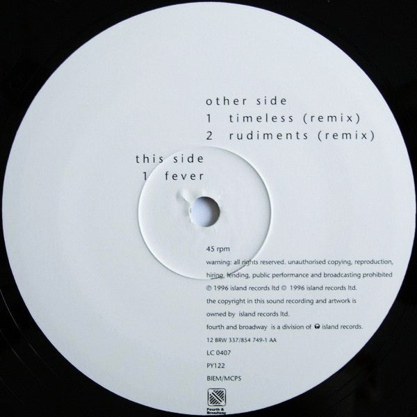 Dave Angel : Timeless (12")