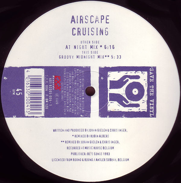 Airscape : Cruising (12", Ove)