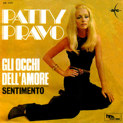 Patty Pravo : Gli Occhi Dell'Amore (7", Mono)