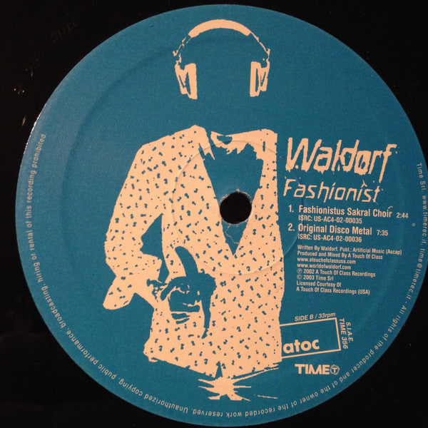 Waldorf : Fashionist (12")