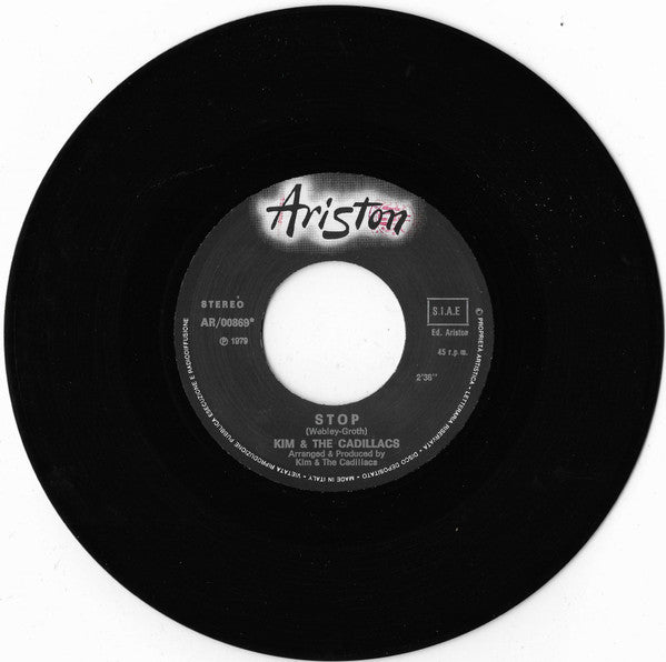 Kim & The Cadillacs : Stop (7")