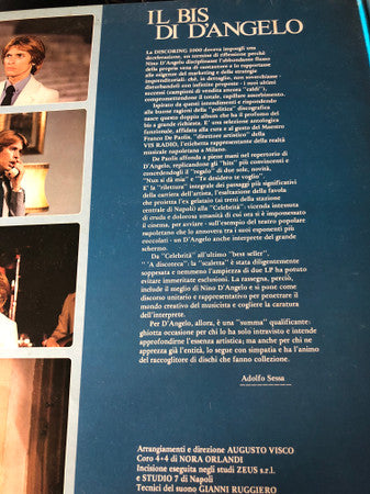 Nino D'Angelo : Da Celebrità A 'A Discoteca / Nun Si Dà Mia (LP, Album)