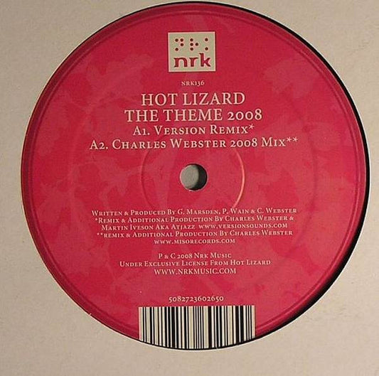 Hot Lizard : The Theme 2008 (12")