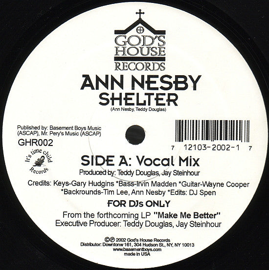 Ann Nesby : Shelter (12")