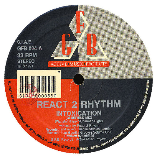 React 2 Rhythm : Intoxication (12")