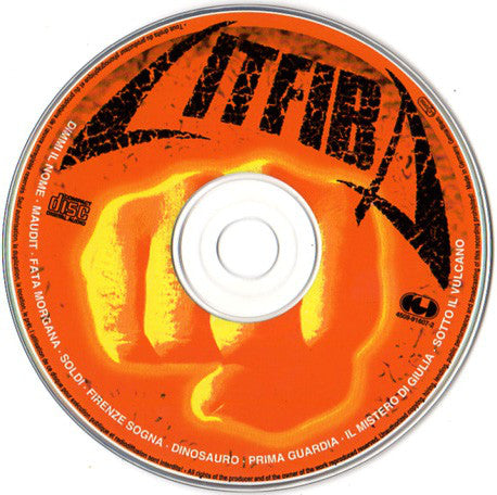 Litfiba : Terremoto (CD, Album)