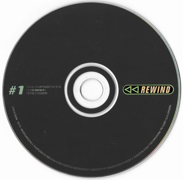 Vasco Rossi : Rewind (2xCD, Album, Blu)