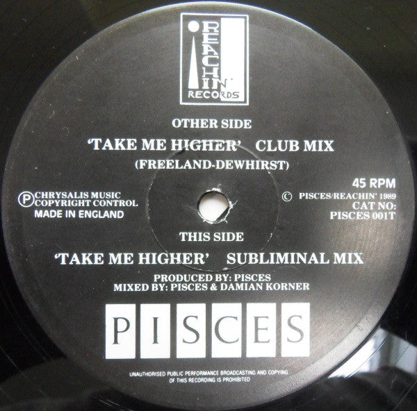 Pisces (3) : Take Me Higher (12")