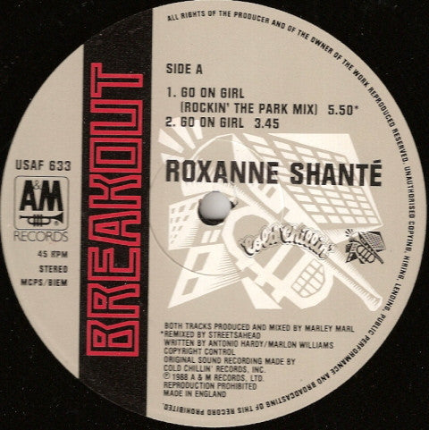 Roxanne Shanté : Go On Girl (12")