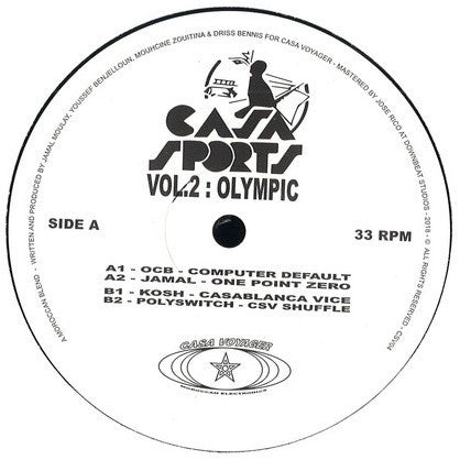 Various : Casa Sports Vol.2 : Olympic (12")