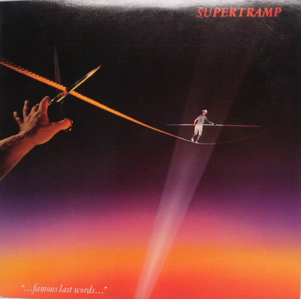 Supertramp : "...Famous Last Words..." (LP, Album, Eur)