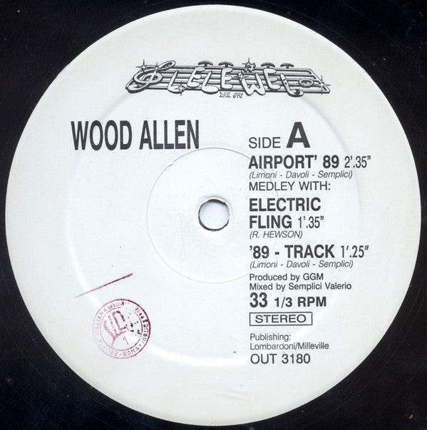 Wood Allen : Airport 89 (12")